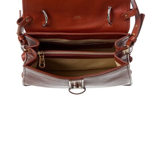 Chloé Aby Day Medium Leather Shoulder Bag (Authentic Pre-Loved) - Picture 4 of 5